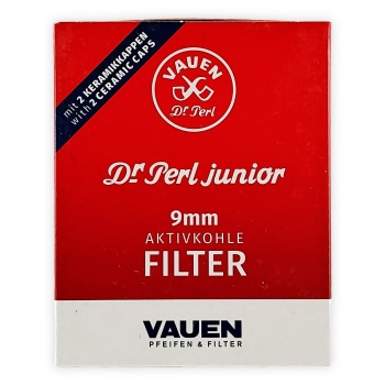 Vauen Dr. Perl Aktivkohlefilter Regular Ø9mm 40 Stück Activ Tips 2